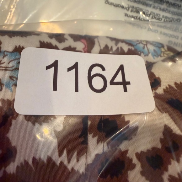 Nicole Miller Leopard Floral Jacket Womens 8 Brown Pink Career Feminine Coquette - Picture 14 of 14